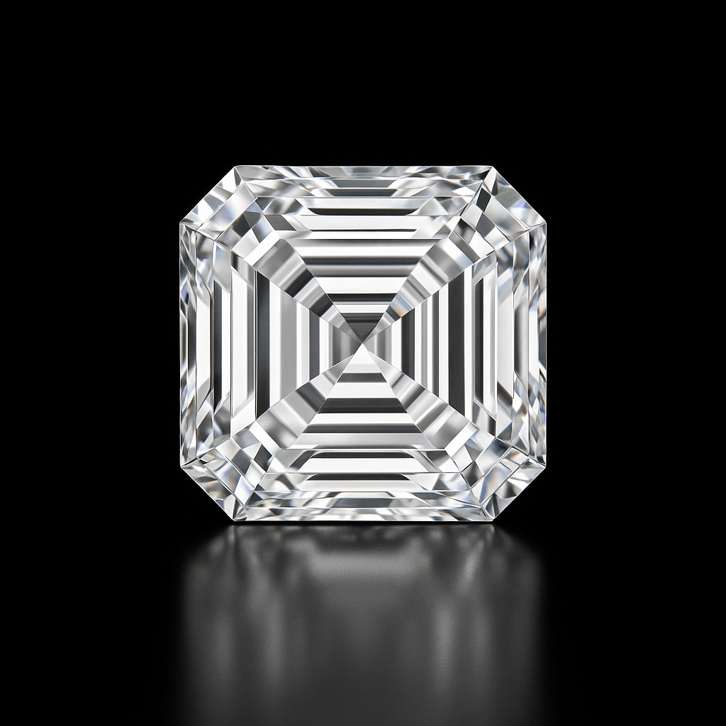 Asscher cut diamond